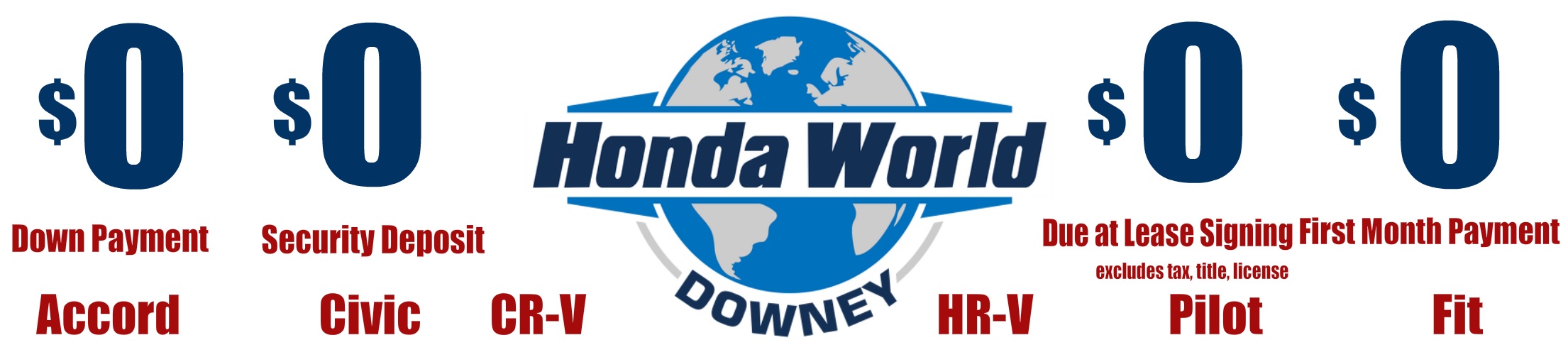 Weekly Honda World Downey Savings and discounts